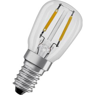 👉 Energielabel OSRAM LED A+ (A++ - E) E14 Speciale vorm 2.2 W = 10 Warmwit (Ø x l) 26 mm 63 1 stuk(s) 4058075432840