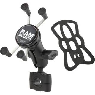 👉 Smartphone RAM Mount Torque™ stang bevestigingset met X-Grip RAM-B-408-75-1-A-UN7U - Kort