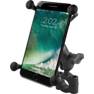 👉 Smartphone large RAM Mount Torque™ stangbevestigingset met X-Grip RAM-B-408-75-1-A-UN10U - Kort