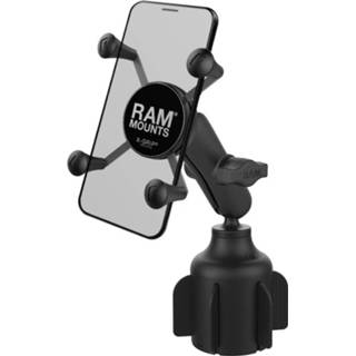 👉 Smartphone RAM Mount Stubby™ Cup Holder base met X-Grip RAP-B-299-4-UN7U