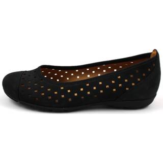 👉 Ballerina's leer zwart Gabor Ballerinas 4060666267571