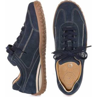 👉 Veterschoenen leer blauw Gabor 4060666067980