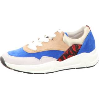👉 Sneakers suède blauw Gabor 4060666435062