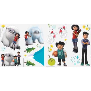 👉 Folie One Size wit RoomMates wanddecoratie stickers Everest: De Jonge Yeti 21-delig 34878389707