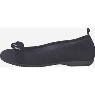 Ballerina's suède blauw Marco Tozzi Ballerinas 4059255045133