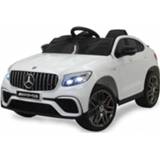 👉 Accuvoertuig wit staal kunststof Rijdend Speelgoed Jamara Mercedes-AMG GLC 63 S junior 115 cm 4042774456702