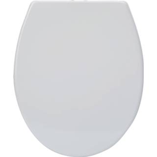 👉 Softclose WC bril wit mat duroplast EI-vorm modern sicili Mueller Sicilië + deksel 6013917025077