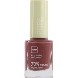 👉 Nagellak oranje katoen unisex HEMA Pure Longlasting 241 Orange Buzz (oranje) 8718537824007