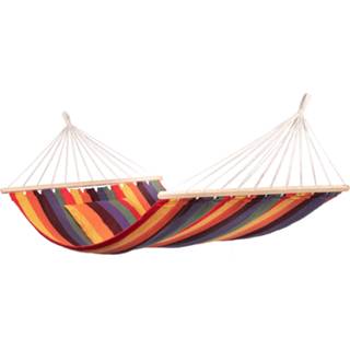 👉 Hangmat veelkleurig polycotton spreaderbar beschikbaar 1 Persoons Multi - 123 Hammock 8719925915758