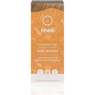 👉 Haarkleuring gezondheid Khadi Haarverf Dark Blond 4260378040015