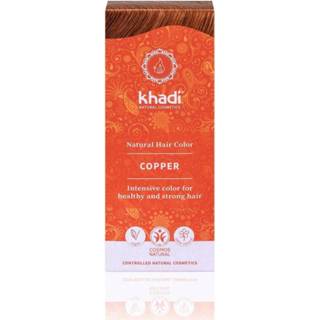 👉 Haarkleuring gezondheid Khadi Haarverf Copper 4260378049209