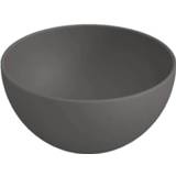 👉 Antraciet grijs keramiek rond Sub 65 opzetfontein 24 cm, 8717493119882