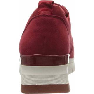 👉 Sneakers suède rood Tamaris 4059254111181