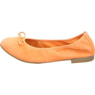 Ballerina's nubuck oranje Tamaris Ballerinas 4059254506321