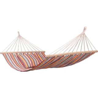 👉 Hangmat spreaderbar veelkleurig beschikbaar polycotton 1 Persoons Isla - 123 Hammock 8719925915765