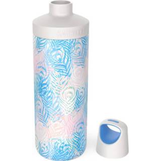 👉 Thermos fles RVS unisex lichtblauw blauw Kambukka thermosfles Reno Insulated Peacock 500 ml 5407005141618