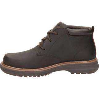 👉 Veterboots leer men bruin Skechers Classic Fit Wenson 8720251009806