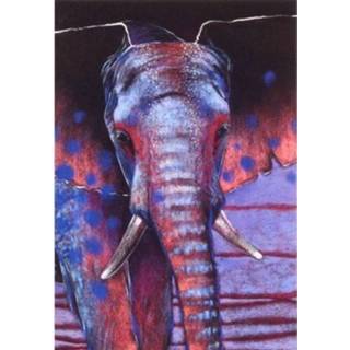 👉 Ansichtkaart Olifant - Loes Botman (Set van 5) 8717027012238