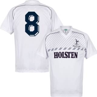 👉 Retroshirt wit unisex l china voetbalshirts volwassen Tenham Hotspur Tottenham Retro Shirt 1986 + Nummer 8 - 5059067606323