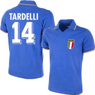 👉 Retroshirt blauw unisex XL nederland voetbalshirts volwassen itali Italië Retro Shirt WK 1982 + Tardelli 14 - 5059067603230