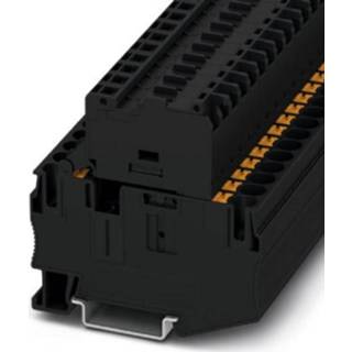 👉 Phoenix Contact PT 6-HESILED 250 (6,3X32) 3212133 Zekering-serieklem 0.5 mm² 10 mm² Zwart 50 stuk(s)