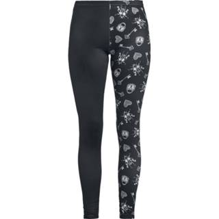 👉 Legging zwart leggings Gothicana by EMP Black with print 4060587919474