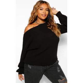 👉 Sweater vrouwen Plus Slash Neck Oversized