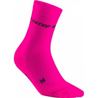 👉 Sock vrouwen IV grijs rood blauw roze zwart CEP - Women's Neon Mid-Cut Socks Hardloopsokken maat IV, grijs/zwart/blauw/zwart/grijs/rood/zwart/roze/rood/grijs/blauw/z 4049772296224