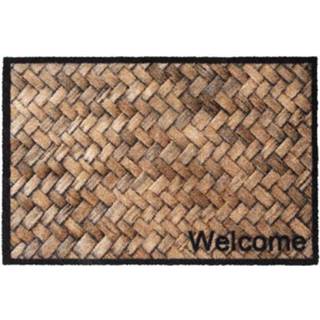 👉 Deurmat male Sencys Prestige Welcome Wicker 50x75cm 8712088085962