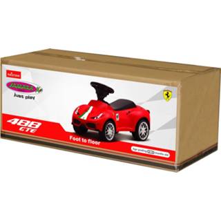 👉 Loopauto rood synthetisch kunststof One Size Jamara Ferrari 488 GTE junior 69,9 cm 4042774456115