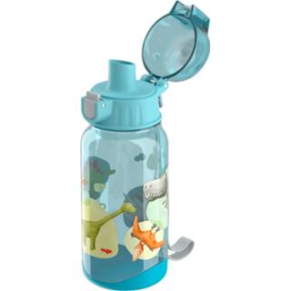 👉 Drinkfles blauw polyester One Size Haba Dino's junior 18 cm 4010168247618