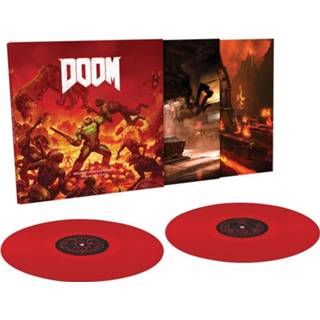 👉 Soundtrack rood lp Doom Original Game (Mick Gordon) 2-LP 5053760038962