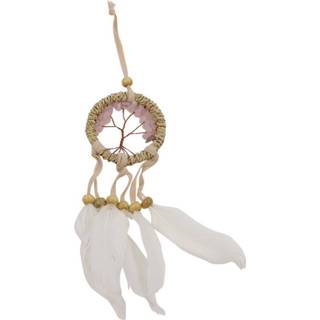 👉 Dromen vanger edelsteen roze Dromenvanger Tree of Life met Robijn Edelstenen 8717506132808