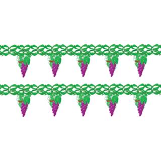 👉 Slinger papier 2x Druiven slingers 4 meter brandvertragend