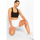 Sweat short wit vrouwen Loopback Jogger Short, White