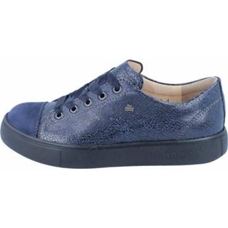 👉 Veterschoenen leer blauw Finn Comfort 888281465189