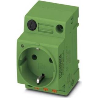 👉 Stekker doos groen Stekkerdoos Phoenix Contact EO-CF/PT/LED/F/GN 5 stuk(s) 4055626225838