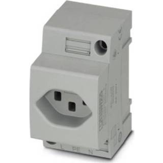 👉 Stekker doos grijs Stekkerdoos Phoenix Contact EO-J/UT 5 stuk(s) 4055626226347