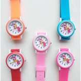 👉 Watch kinderen jongens meisjes vrouwen baby's Cartoon Rainbow horse Style Round Dial Children's Watches Kids Student Boys Girls Clock Women Quartz Wrist Baby Toy