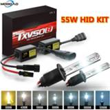 👉 Hoofdlamp 2pcs 12V 55W Xenon H7 HID Conversion Kit H1 H3 H11 9005 Bulb Auto Car Headlight Lamp 3000k 4300k 5000K 6000k 8000K 12000K