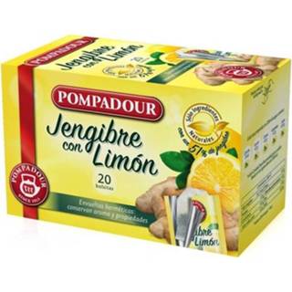 👉 Ginger with lemon, 20 Pompadour sachets