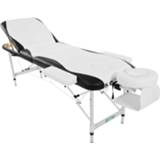 👉 Tattoo aluminium PU leather Folding Massage Table Lightweight Couch Bed Professional Beauty Salon Spa Reiki 3 Section Portable