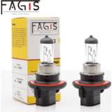 👉 Hoofdlamp wit Fagis 2 Pcs Original H13 9008 12V 60/55W White Auto Halogen Bulbs Car Clear Headlight Lights Uv Quartz Glass Long Lifetime