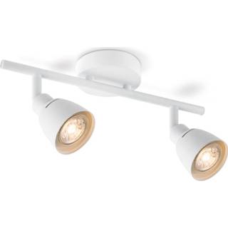 👉 Home sweet home LED opbouwspot Aka 2 lichts ↔ 32,5 cm - wit