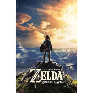 👉 Poster merchandise posters The Legend of Zelda - Breath Wild Sunset (61cm x 91,5cm) 8716241083802