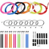👉 Bike MTB Road Bicycle Housing Cable Hose Set Kit Brake Shifter Derailluer Wire Line
