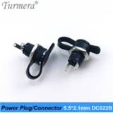 👉 Jack connector DC Power plug for diy waterproof DC022B 5.5 X 2.1 mm 5pieces/lot Turmera NEW AU8