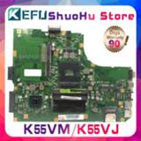 👉 Moederbord KEFU For ASUS K55VM K55VJ K55V R500V REV.2.0/2.1/2.2/2.3 GT630M/GT635/2G laptop motherboard tested 100% work original mainboard