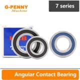 👉 Bearing steel P4 7 series Angular Contacting bearings 7007,7006,7005,7004,7003,7002 Ceramic ball DT, DP spindle