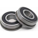 👉 Bearing rubber F6200 F6201 F6202 F6203 F6204 F6205 F6206 Single FlangeType Deep Groove Ball 2RS ZZ Sealed Miniature